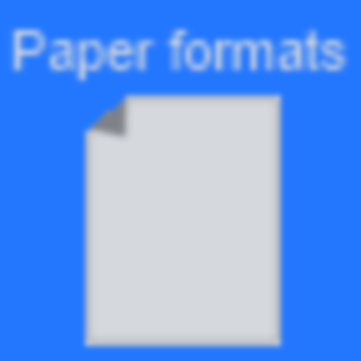 Paper formats иконка