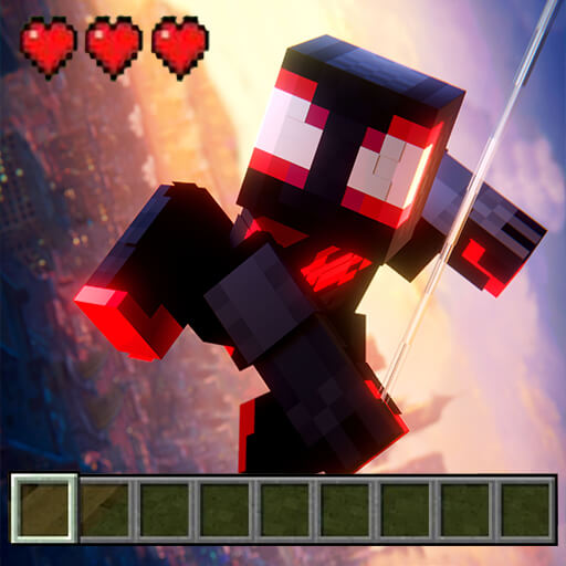 ikon Mod Spider-Man di Minecraft PE