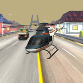Police Helicopter Racing Sim icon