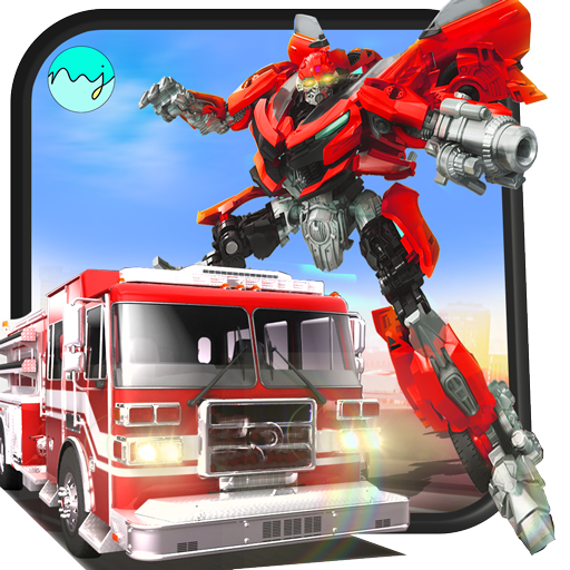 Robot Firefighter Rescue Fire Truck Simulator 2018 icon