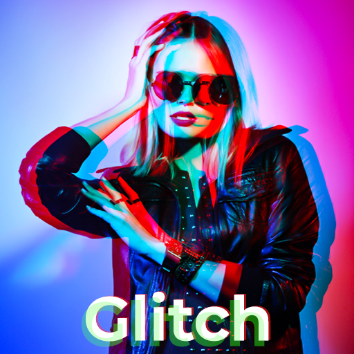 Glitch Effect-3D Photo Editor icon