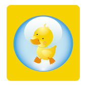 Animal bubble popping icon