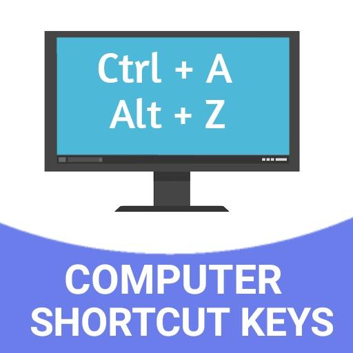 Computer keyboard shortcut keys icon