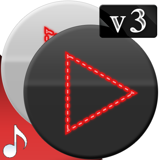 Poweramp v3 skin red dots icon