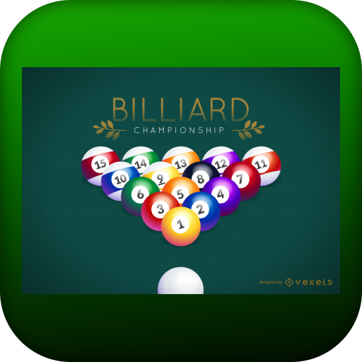 8 ball pool table icon