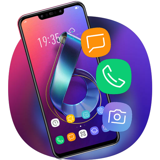Colorful theme Zenfone 6 launcher HD icon