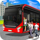 CITY HIGHWAY BUS SIMULATION GAME 2017 icon