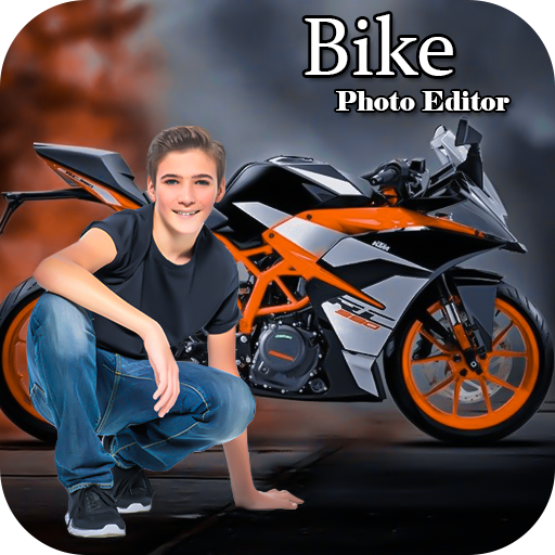 Bike Photo Frame : Photo Cut Paste Editor icon