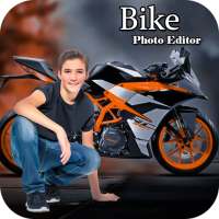 Bike Photo Frame : Photo Cut Paste Editor