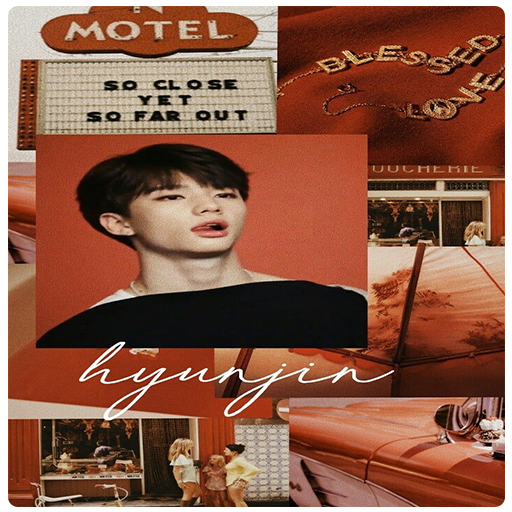 130  Stray Kids Hyunjin Wallpaper HD icon