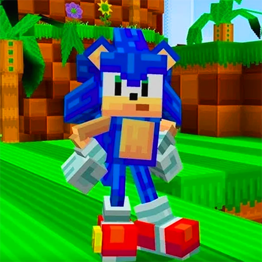 Hedgehog Sonic in Minecraft icon