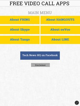 Video Call Apps Information screenshot 1