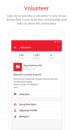 Kenya Red Cross (KRCS) App screenshot 2