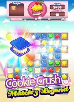 Cookie Crush Match-3 Legend screenshot 1