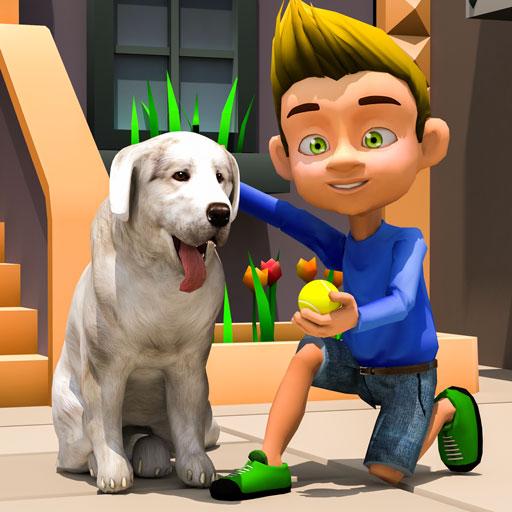 Dog Simulator Games - Dog Town : Puppy Pet Rescue icon