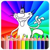 Coloring Best Oggie icon