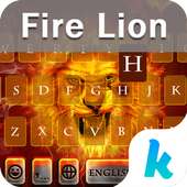 Fire Lion Emoji Kika Keyboard