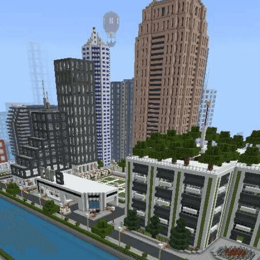 city mod for minecraft pe icon