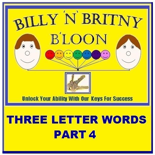 Three Letter Words Part 4 Free icon