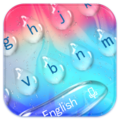 Colorful Water Melting Keyboard icon