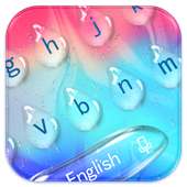Colorful Water Melting Keyboard on 9Apps