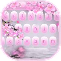 Spring Pink Blossom Keyboard