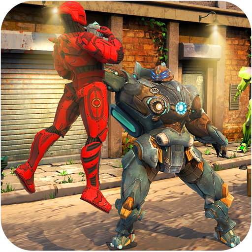 Robot Street Fighting War: Kung Fu Steel Champions icon