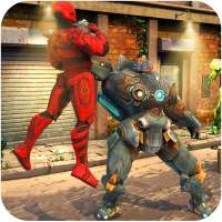 Robot Street Fighting War: Kung Fu Steel Champions