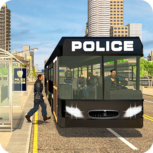 Police Bus Game: US Cops Coach icon