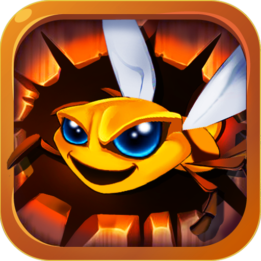 Bugs fingers tap floor - running arcade game icon