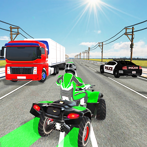 Extreme Highway Traffic ATV Quad Bike Moto Race icon
