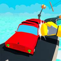 Blocky Car Rush 3D - Pixel Car Smash Race