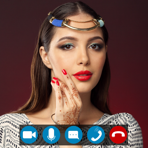 Indian Video Live Sexy Video Chat - Girl Call Fake icon