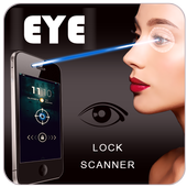 Eye Scanner Mobile Locker Prank icon