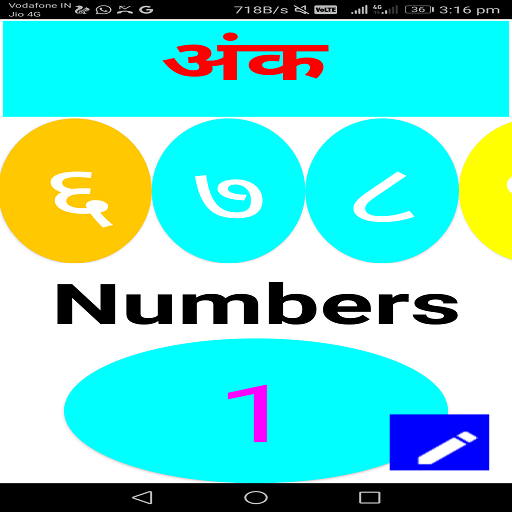 Numbers icon