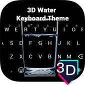 3D Water Keyboard Theme on 9Apps