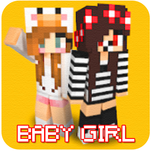 Sweet Baby Girl Cute Skin For Minecraft PE icon