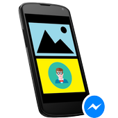 Front   Back for messenger icon