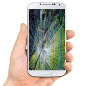 Broken Phone Screen Prank! icon