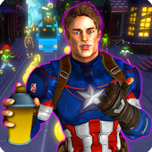 Halloween Bus Captain Army icon