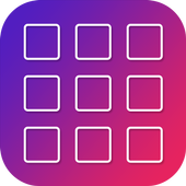 InstaGrid - Grid Photo Maker for Instagram أيقونة