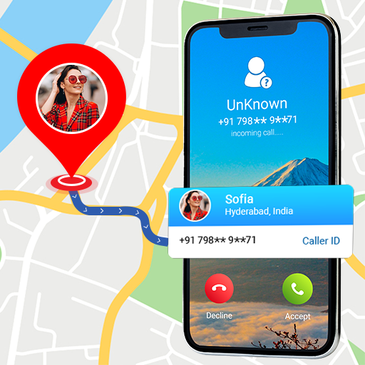 Caller ID Phone Number Locator icon