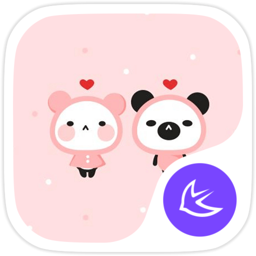 Cute Panda Baby theme &amp; HD wallpapers иконка