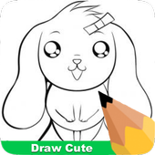 How To Draw Cute icon