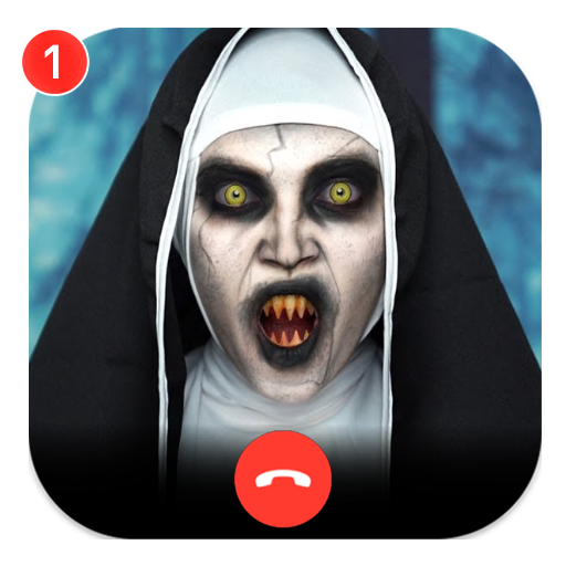 Best Scary Nun Fake Chat And Video Call icon