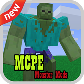 Monster Mods For MCPE أيقونة