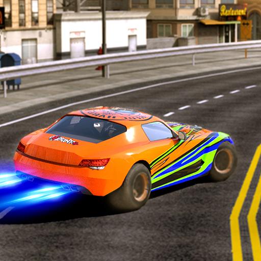 Crazy Car Racing Driver: Challenging Tracks icon