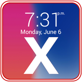 Phone X live wallpaper &amp; lock screen icon
