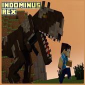 ikon Indominus Rex mod MCPE
