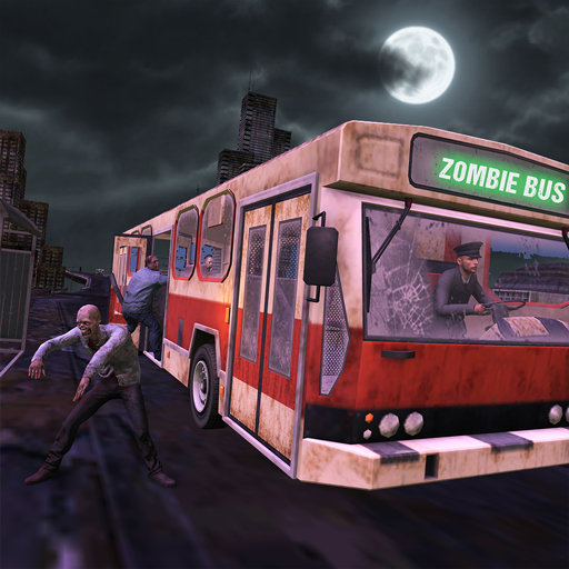 Zombie City Bus: Driver vs Zombies Games icon